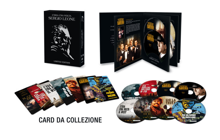 Leone cofanetto DVD interno+card+dischi