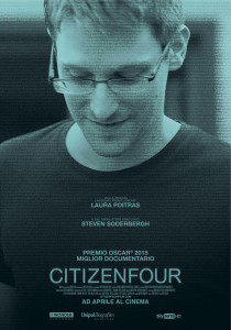 Citizenfour di Laura Poitras - poster italia
