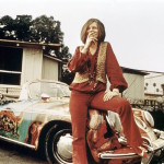 Janis Joplin With Her Porshe