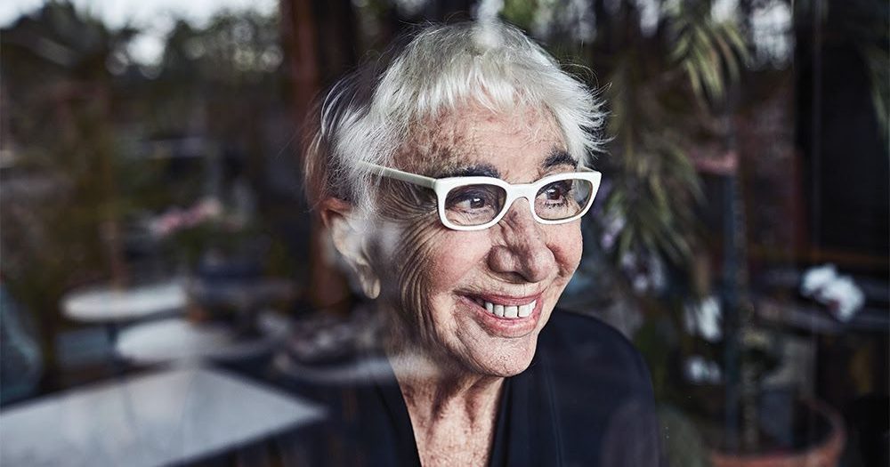 Lina Wertmuller photographed by Mattia Zoppellaro at her home in Rome on February 14, 2018 for Variety.