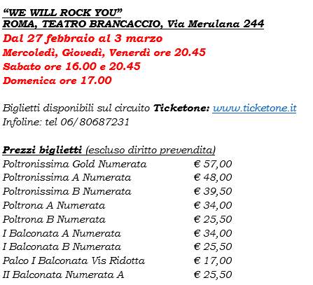 we-will-rock-you-roma-prezzo